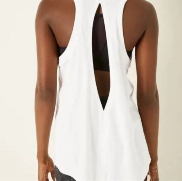 VS Pink Slit Back Tank NWT Sz 2x - Picture 6 of 6